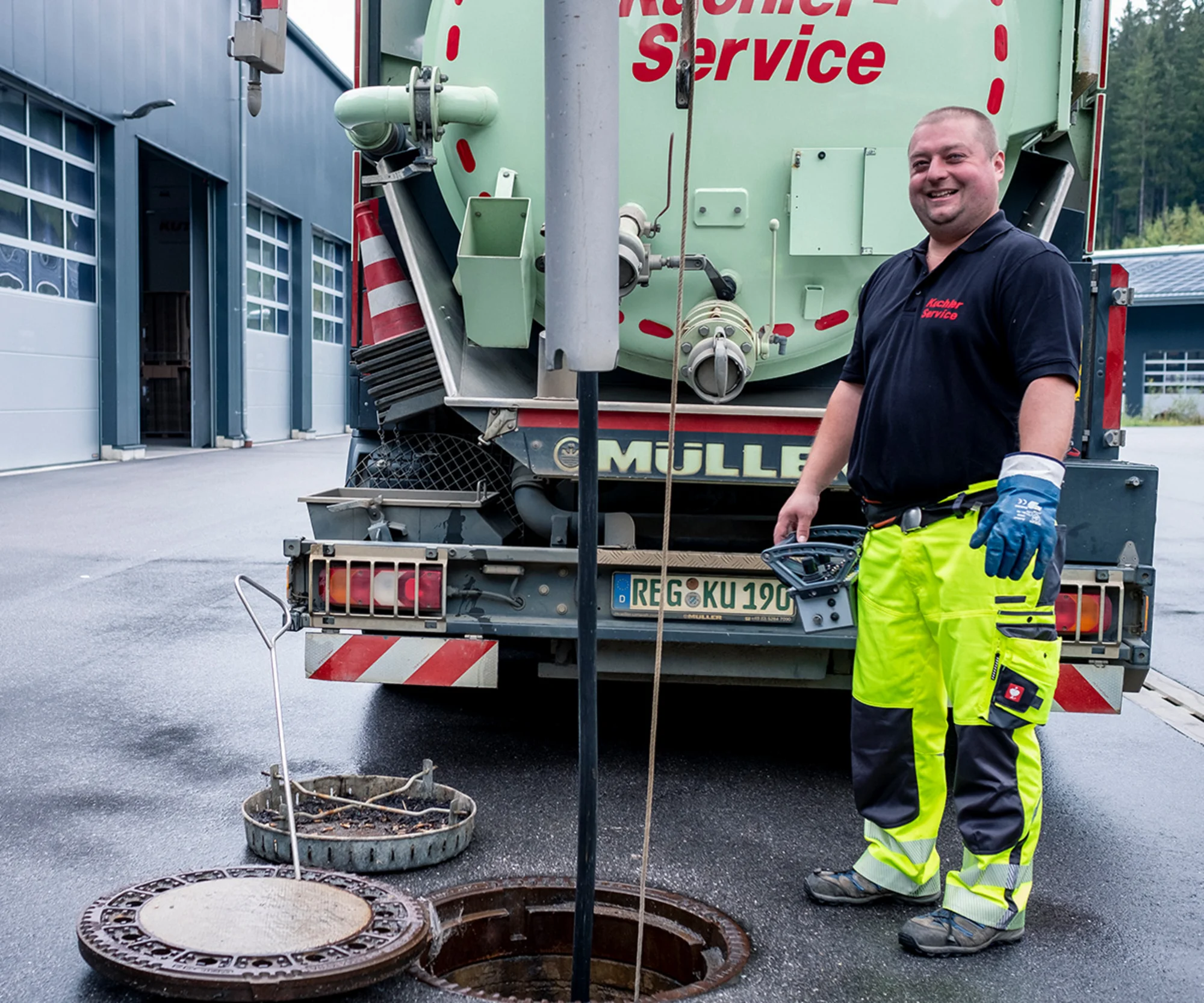 Rohrreinigung in Freihung bei verstopften Abflüssen